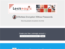 Tablet Screenshot of lockmagic.com
